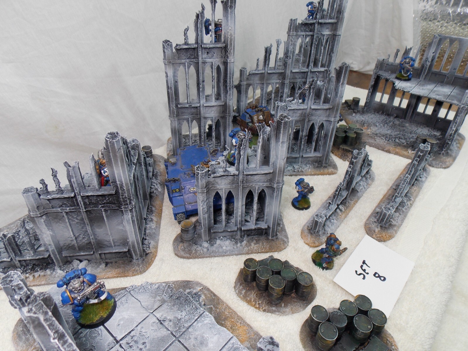 WARGAMING TERRAIN PAINTED,ADVANCE ORDERS,,MEGA BUNDLE SET OF 12 PIECES