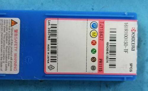 5PCS/Box New Kyocera CNC Blade 16IR100ISO-TF PR1115