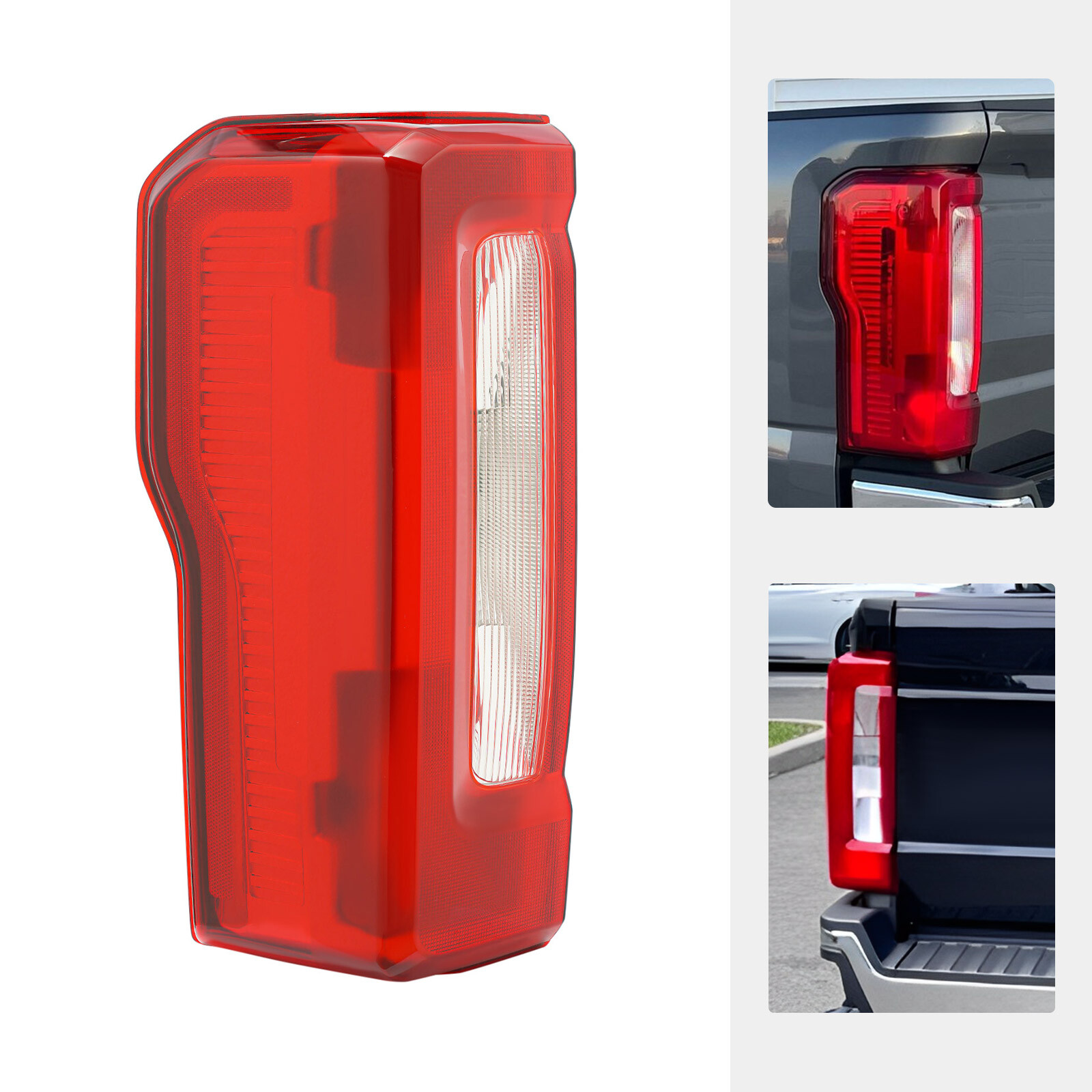 Left Halogen Tail Light Assembly for 2023-2024 Ford F250 F350 SUPER DUTY