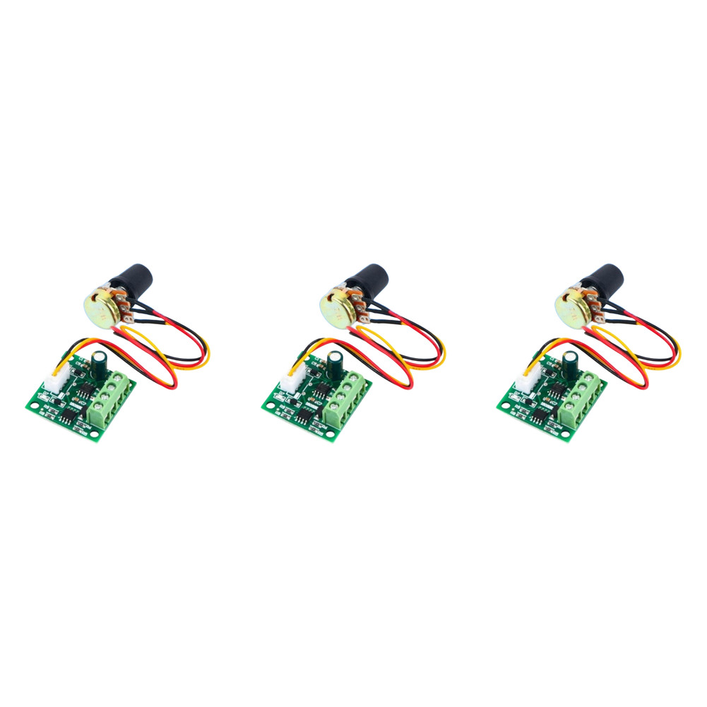 3PCS DC Motor Driver with For PWM Control 1.8V for 3v 5V 6V 12V 2A Capacity