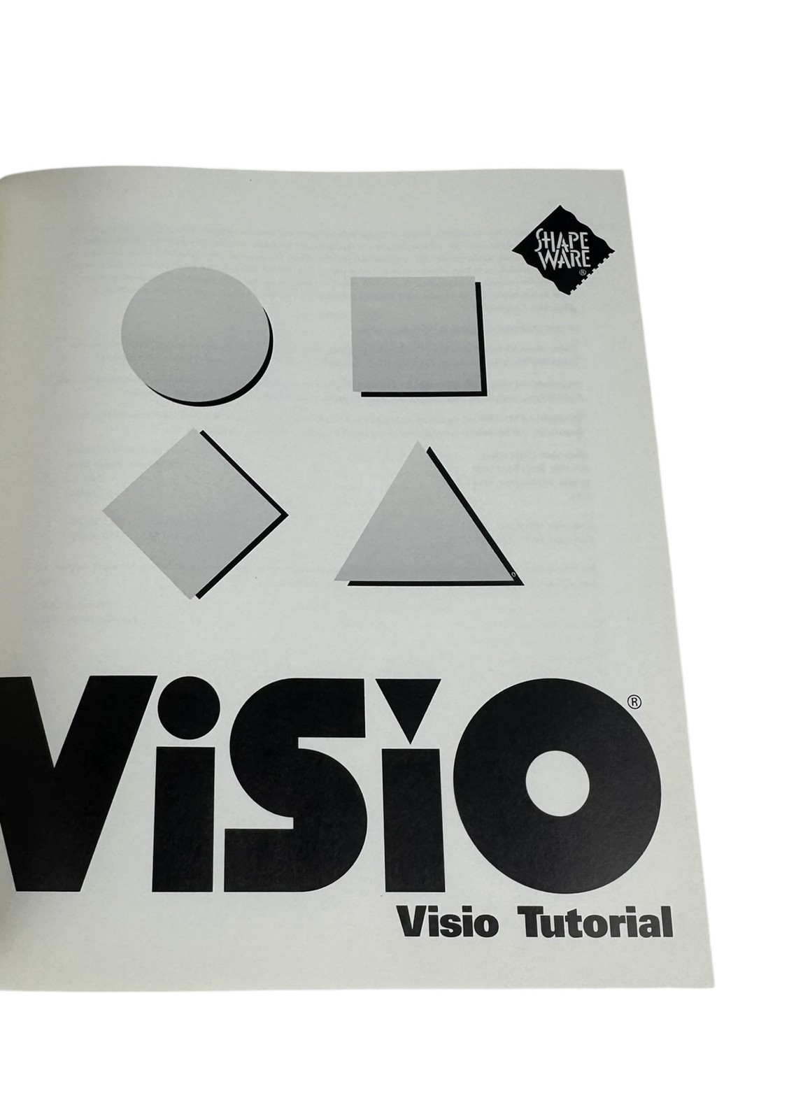 Visio 3.0 Software Manuals Set: Using, Tutorial, Master Shapes Tips & Techniques