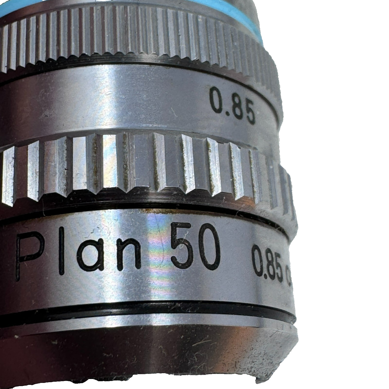 Nikon Microscope Objective Lens Set Plan 10x, 40x, 50x, 100x Oil 160mm
