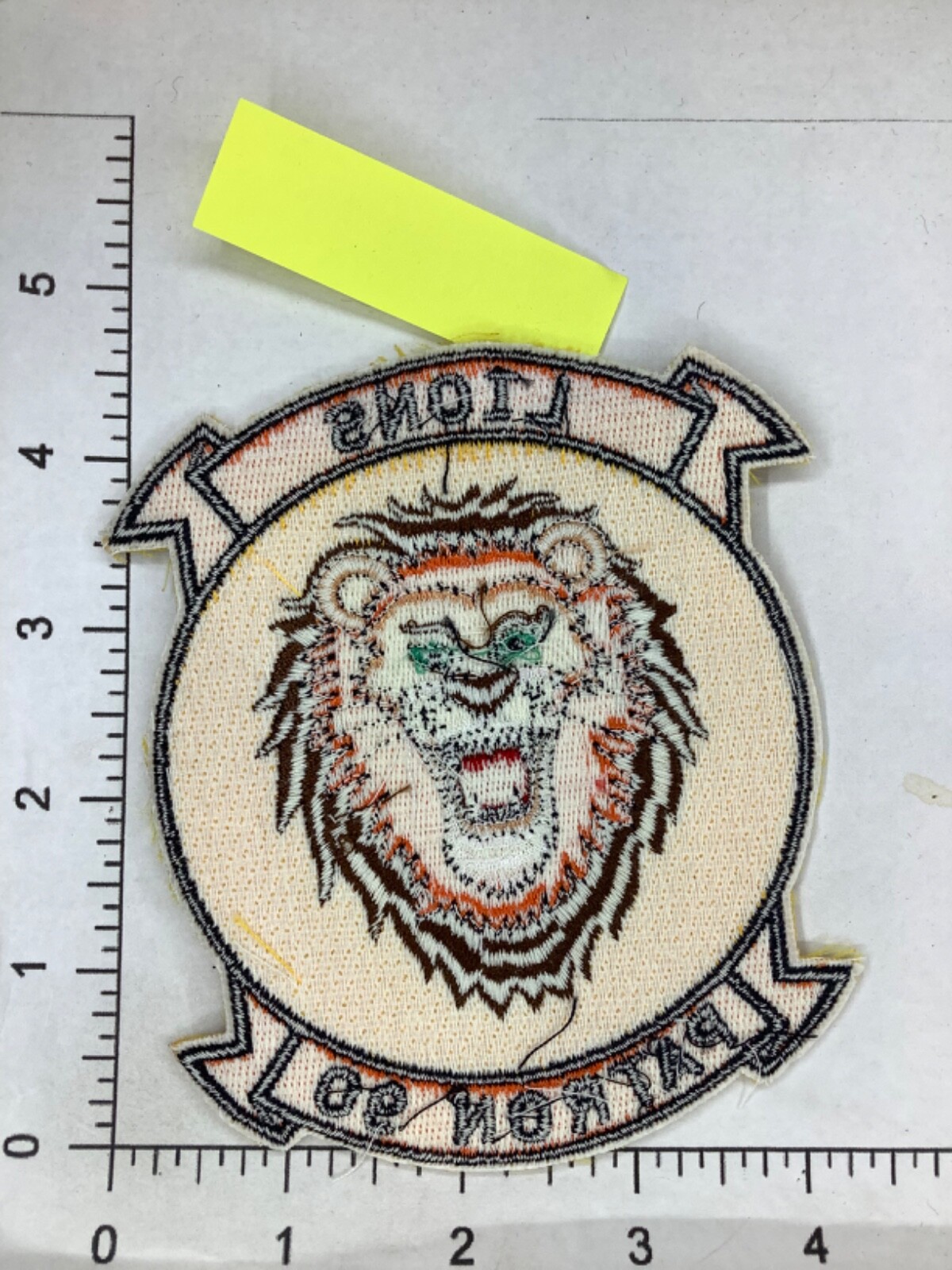 U.S NAVY PATRON 90 LIONS SQUADRON PATCH