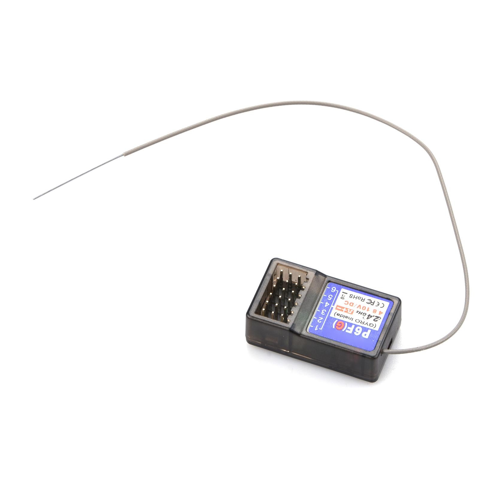 6 Channel 2.4G P6FG Receiver For X6 Transmitter Dumborc RC Remote Controller