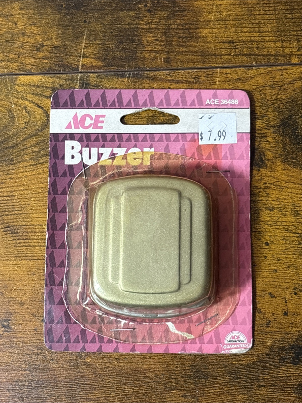 ACE All Purpose Wired Chrome Buzzer * SEALED * 36488