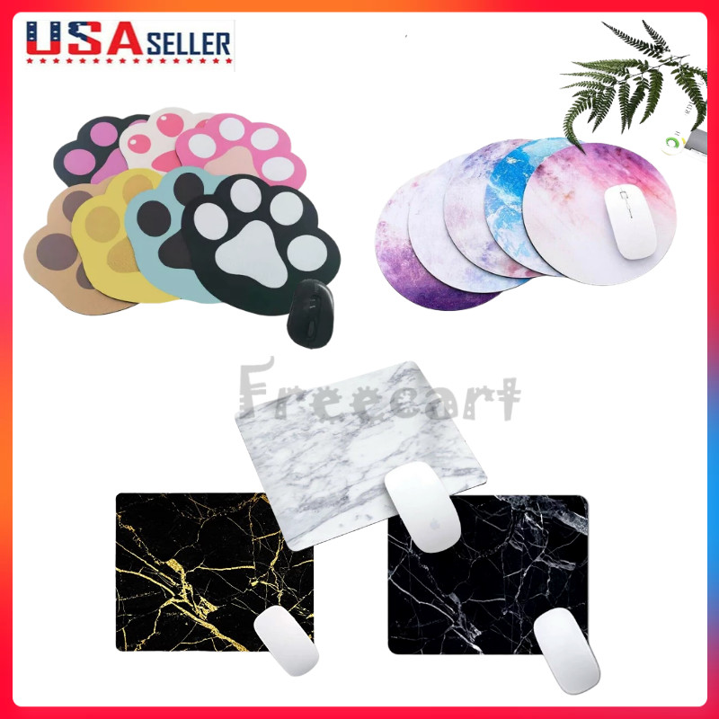 New Mouse Mat Mice Pad Non-Slip PC Computer Laptop Office Desk Gaming Mousepads