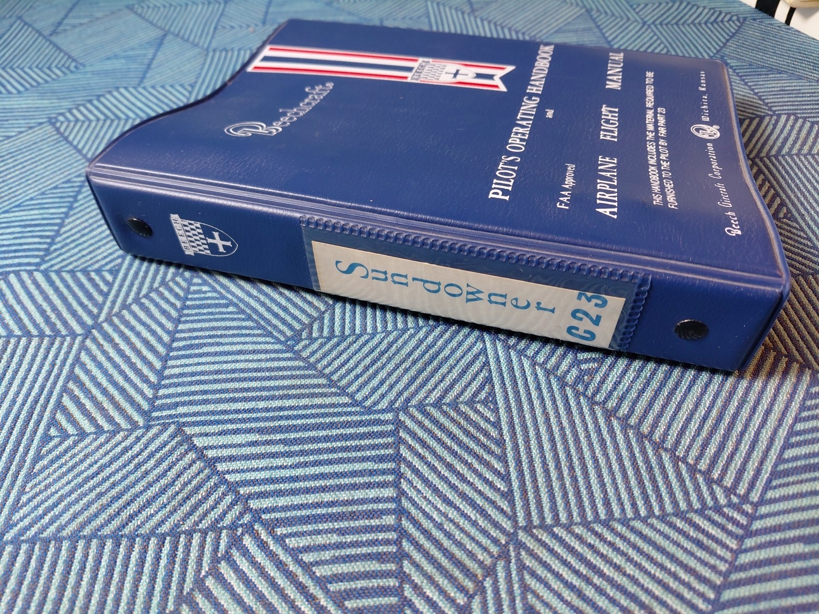 Beechcraft Sundowner 180 Pilot’s Operating Handbook C23
