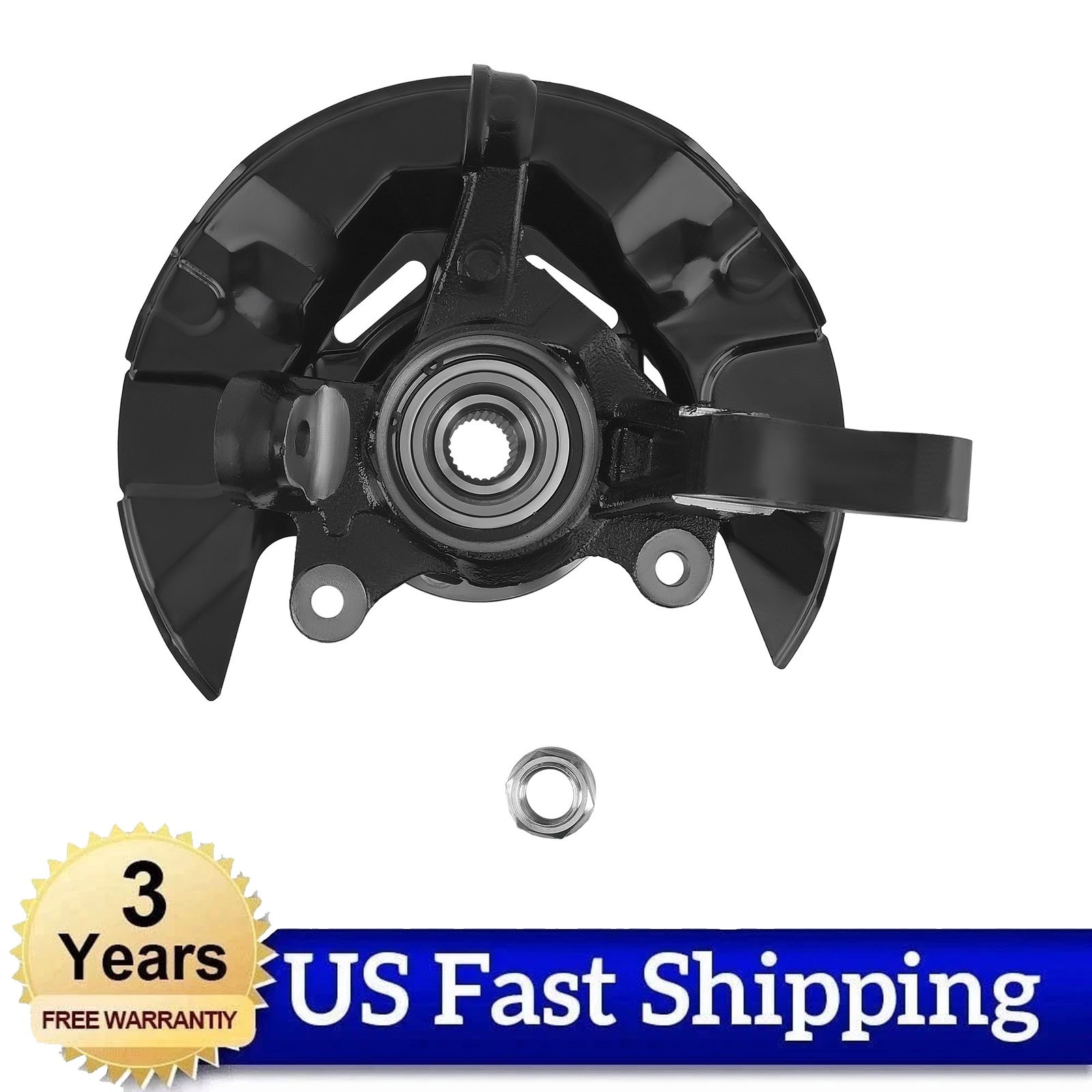 1x Front Steering Knuckle & Wheel Hub Bearing For Toyota Matrix KA698385 03-08