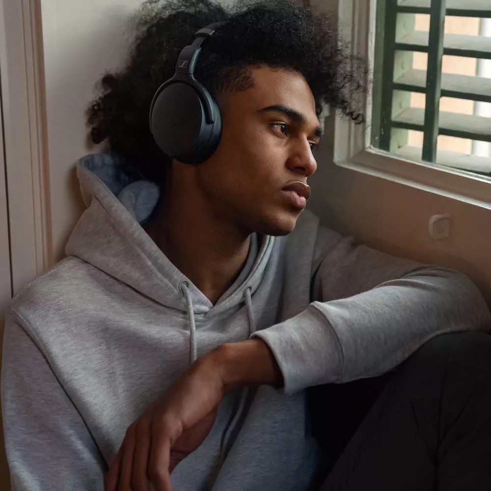 Sennheiser HD 450BT Wireless Over-Ear Headset - Black