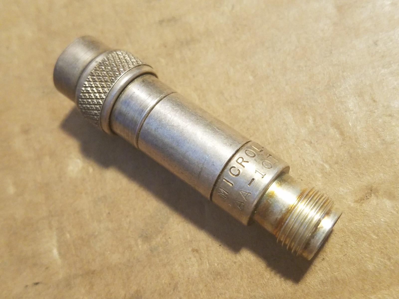 MicroLab FXR AA-10T 10dB RF Microwave Attenuator TNC(m-f) Silver Plated Coaxial