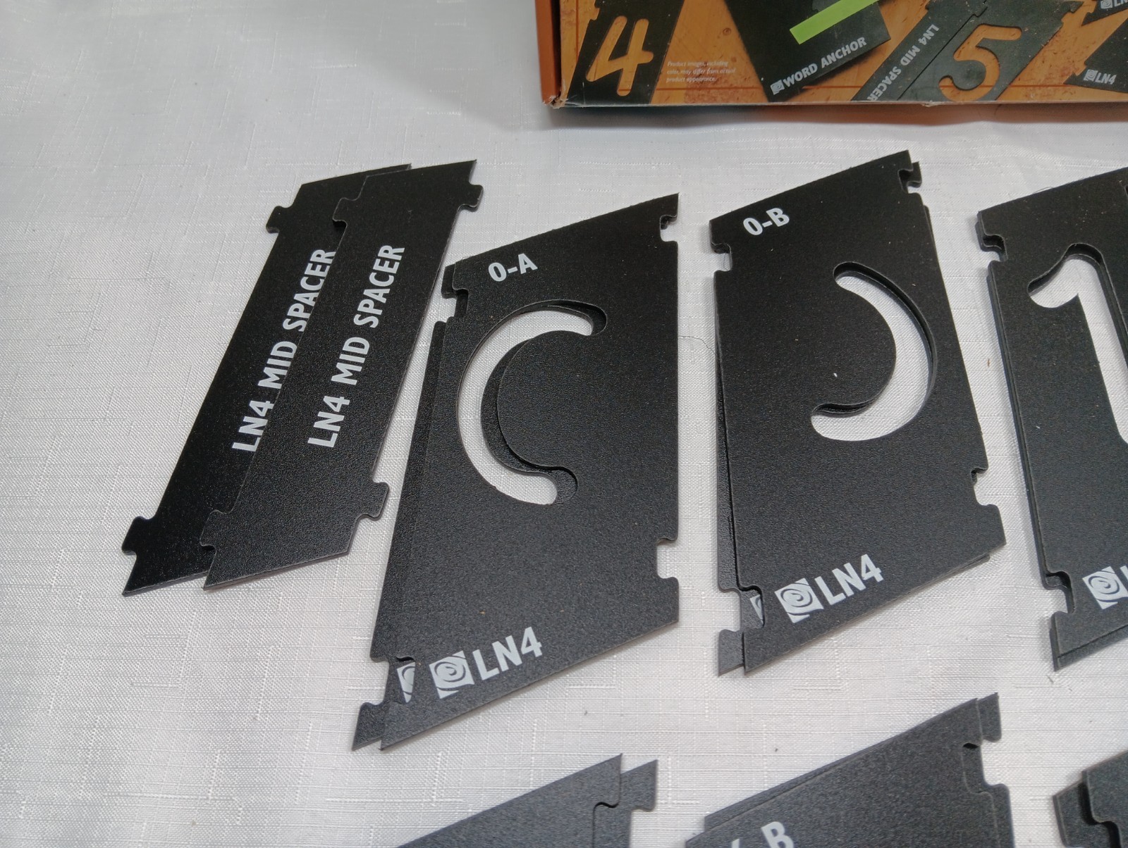 Rockler Interlock Signmaker’s Templates Script Font Number Kit