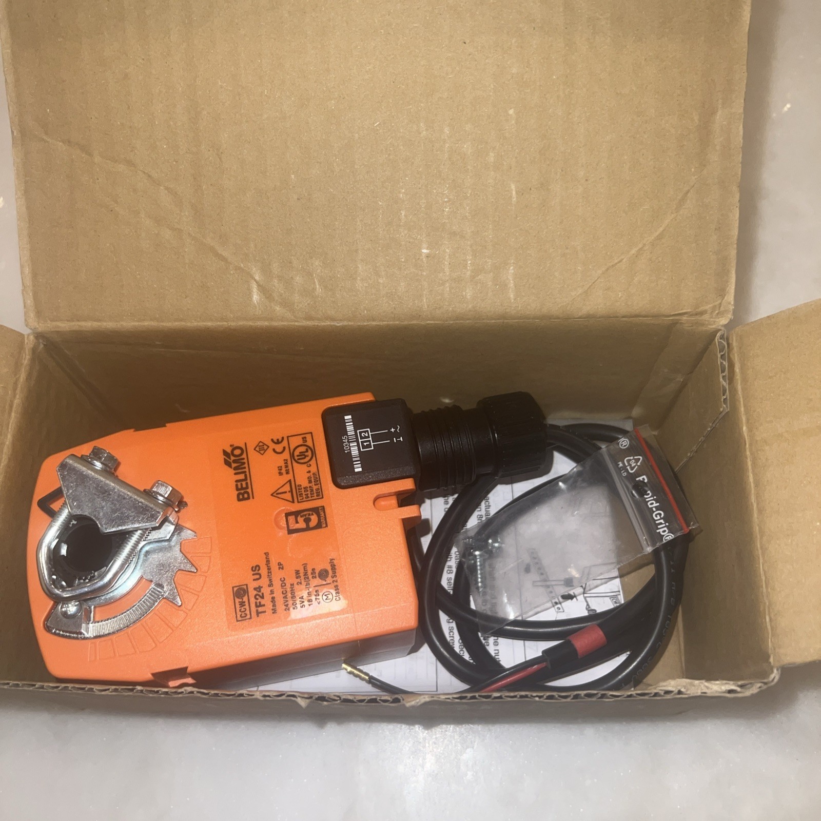 BELIMO TF24 Damper Actuator us - Includes Installation Instructions (reversible)