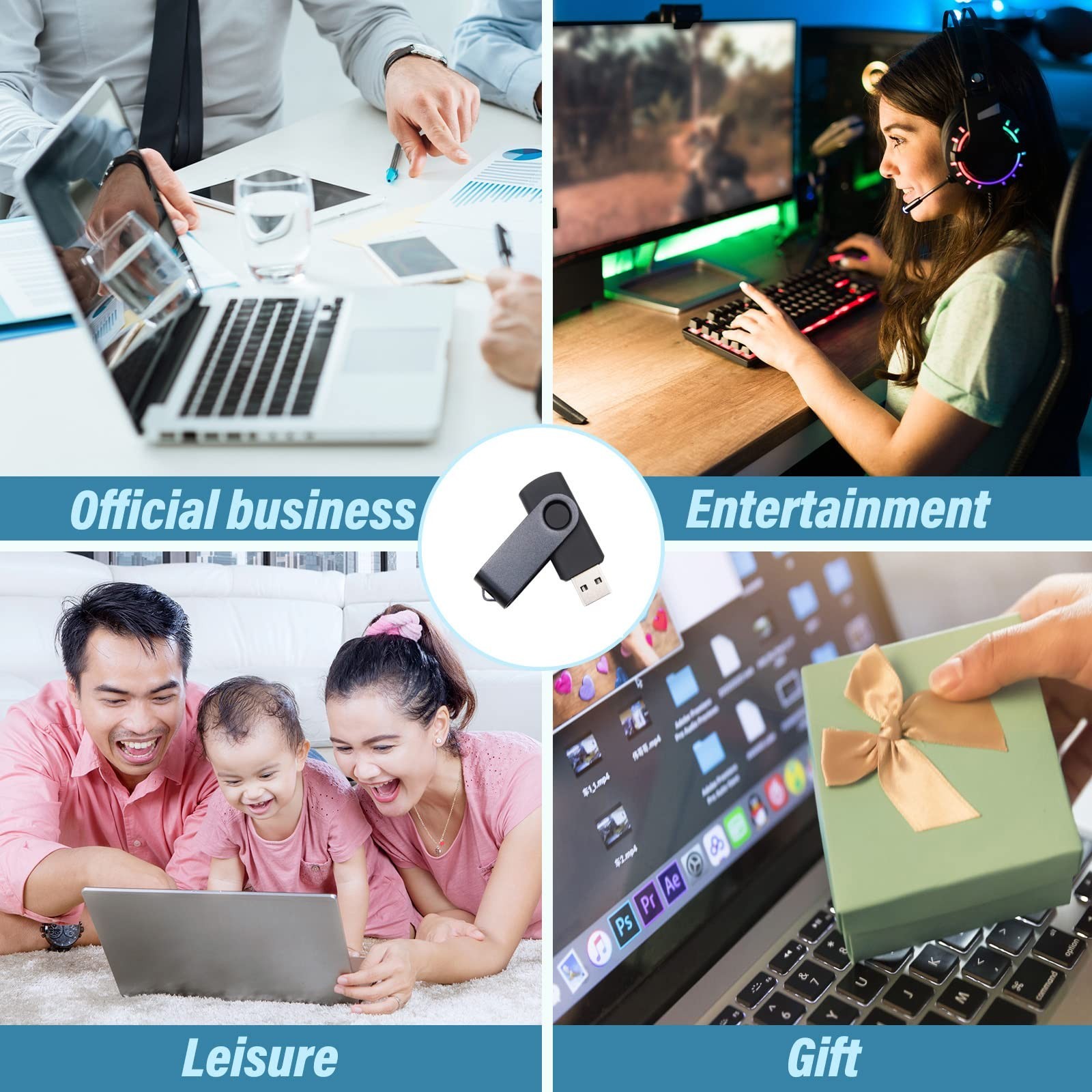256MB USB Flash Drives Thumb Drive U Disk PenDrive Memory Sticks for Pupil St...