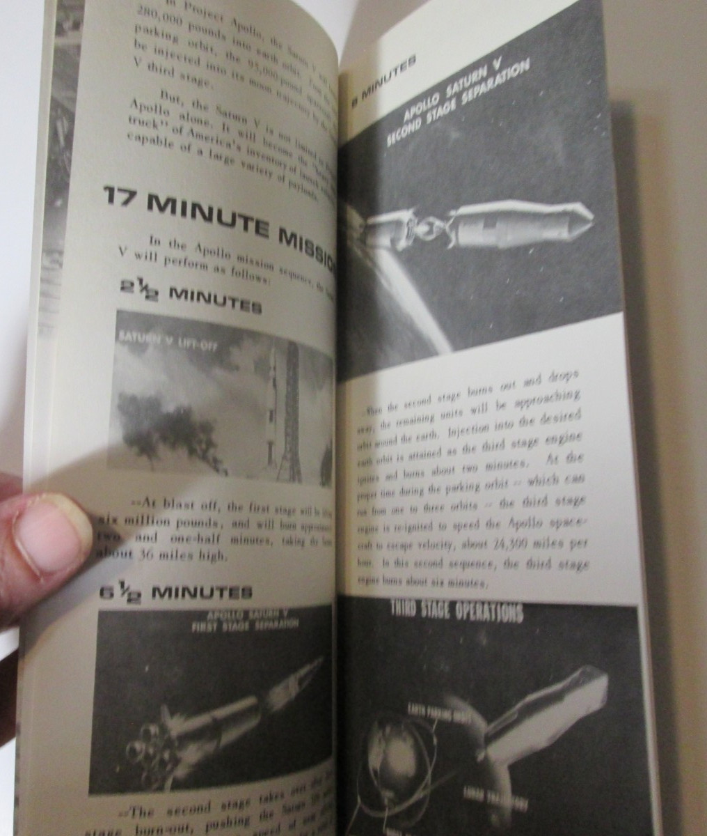1960's NASA Saturn V Rocket Brochure