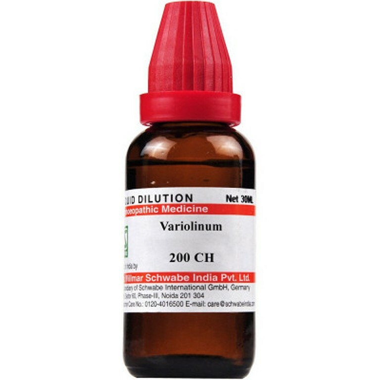 WILLMAR SCHWABE INDIA VARIOLINUM 200 CH (30ml) Homeopathic Remedies