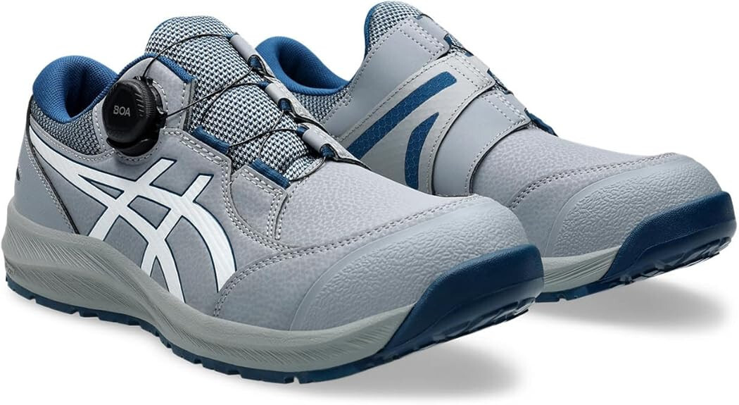 ASICS Working Safety Shoes WIN JOB CP309 BOA WIDE Gray 1273A095 US9(26.5cm)