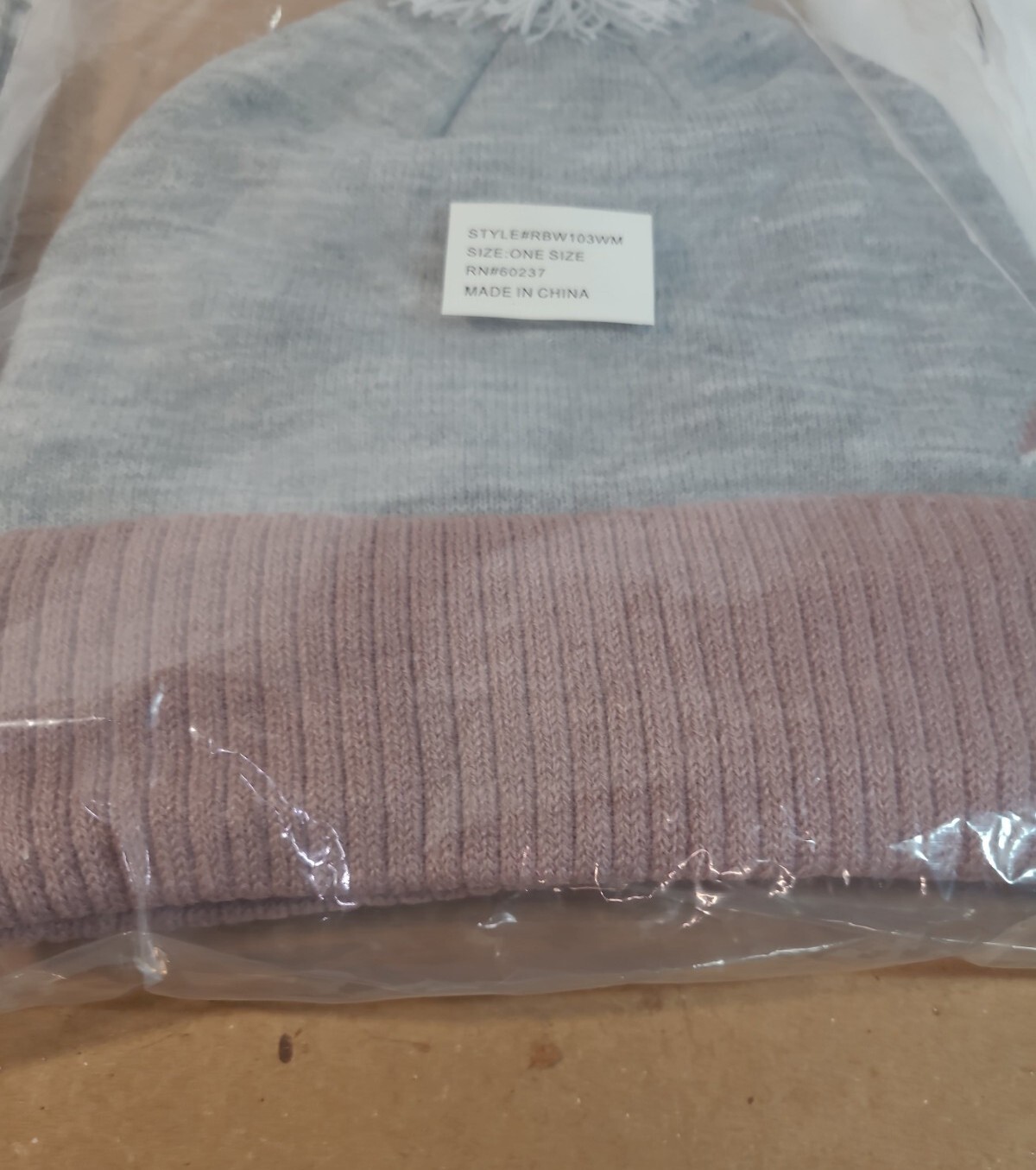 Reebok Set Rally Scarf Fringe and Beanie Fleece Lined Pompom Soft NEW with Tags