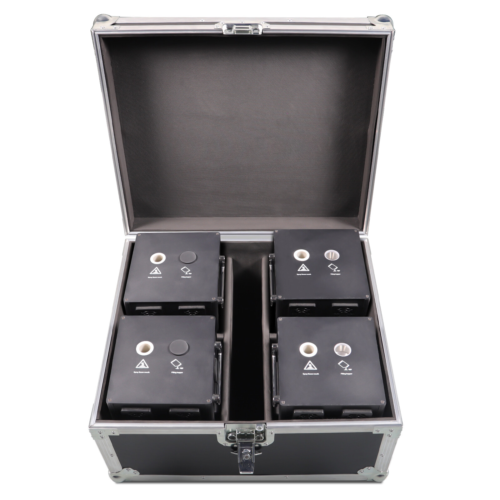 4PCS 700W Cold Spark Machine Firework Stage Effect DMX Wedding with Flight Case