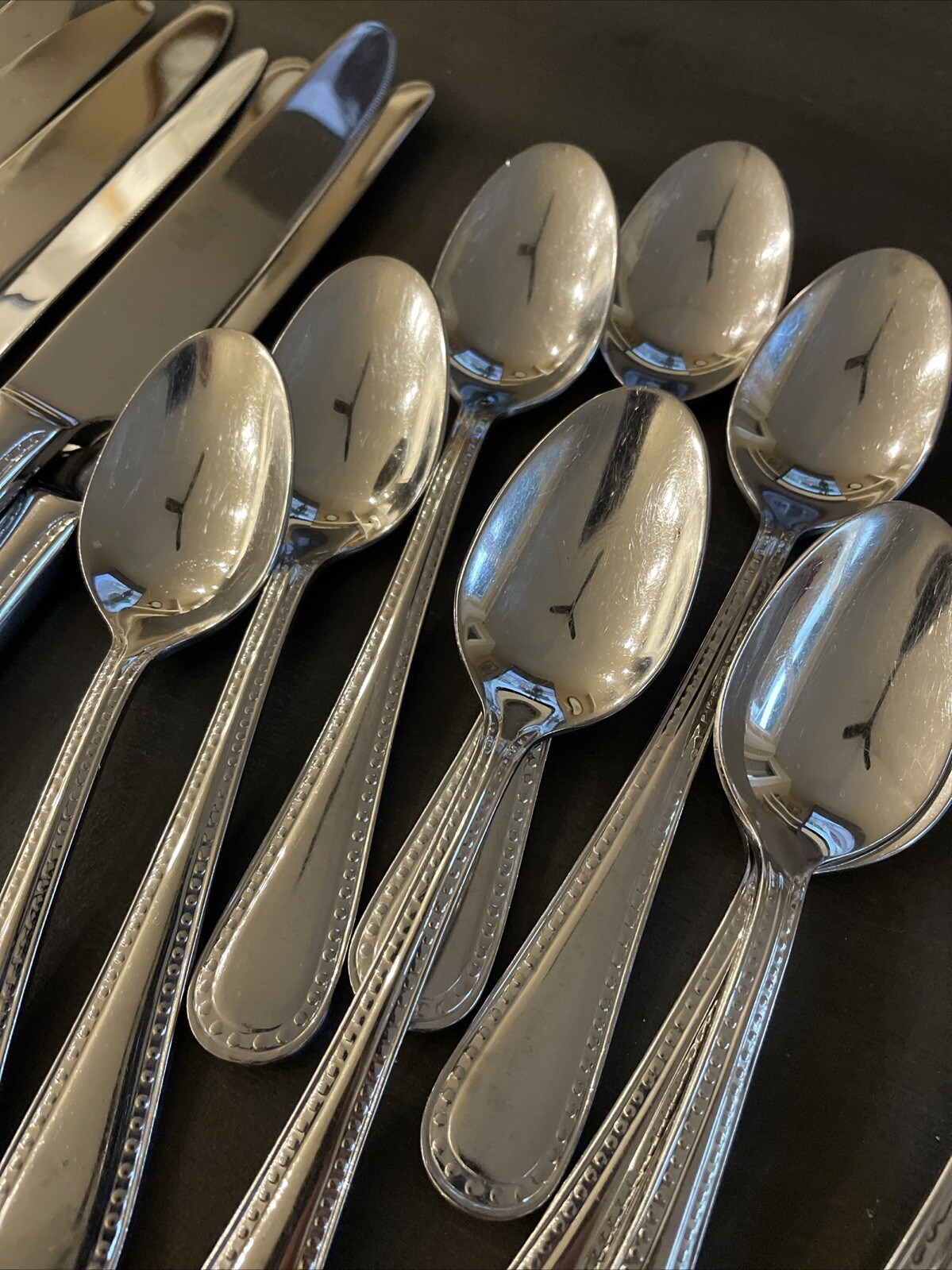 30 Pcs Silverware Stainless Steel Flatware Cutlery Utensil Kitchen