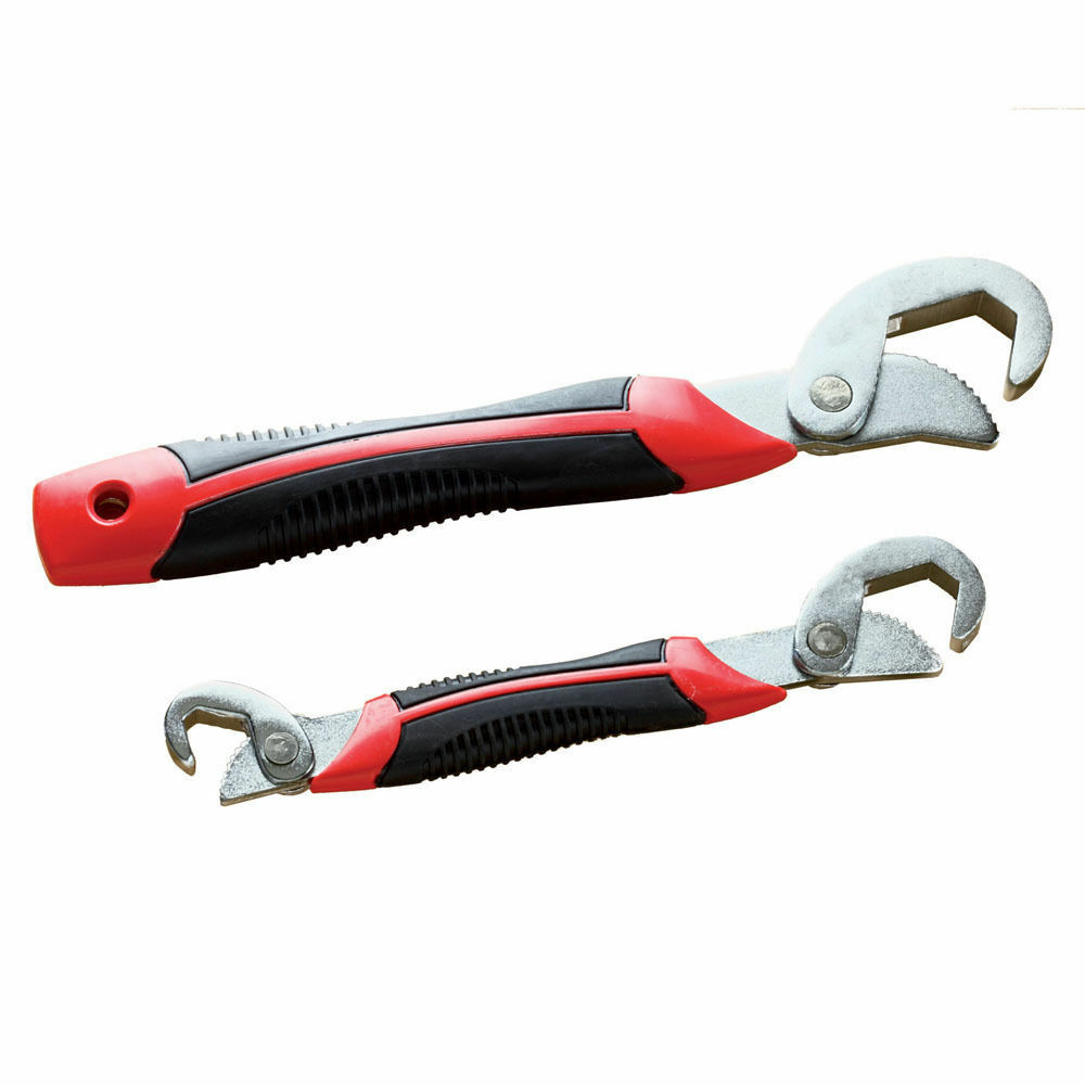 2PC Snap'N Grip 9-32mm Adjustable Wrench Spanner Universal Quick Multi-functIon