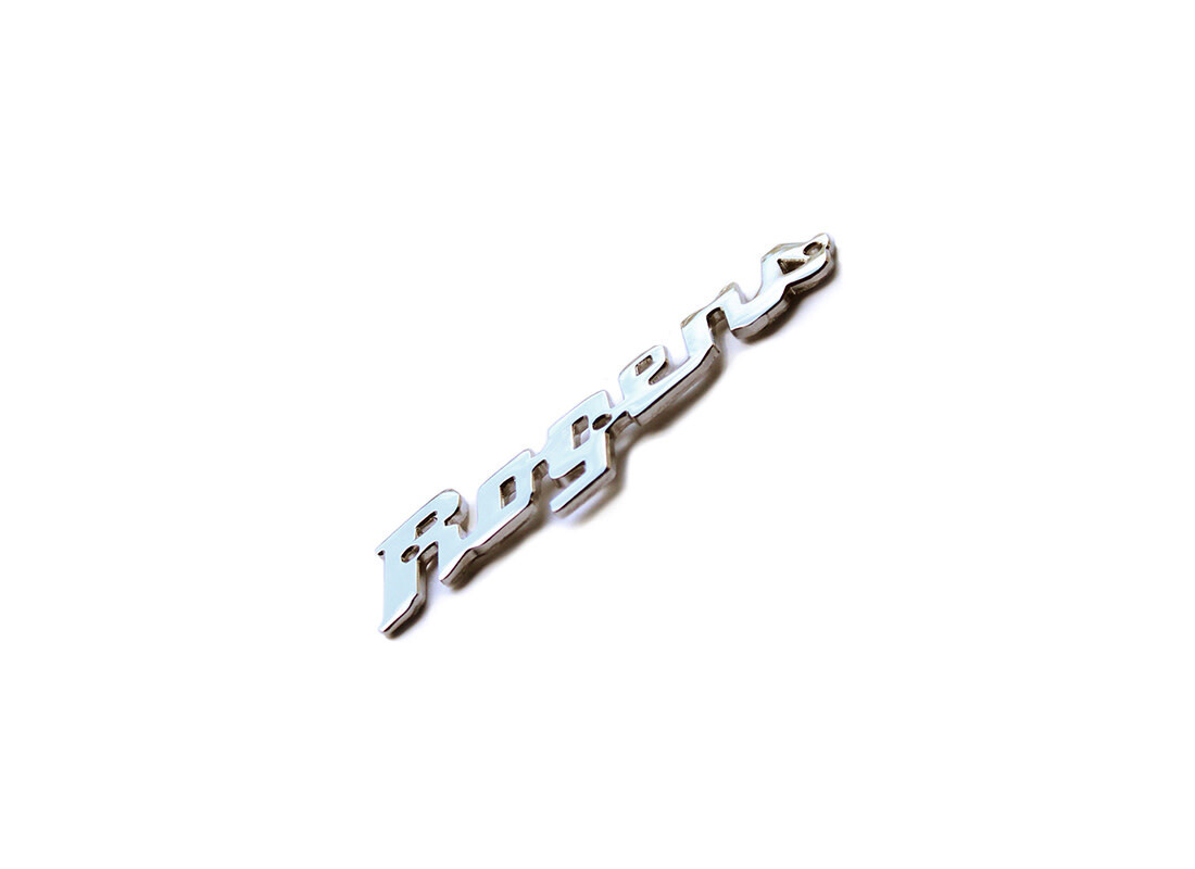 Rogers - 5SLOGO - Script Logo Badge