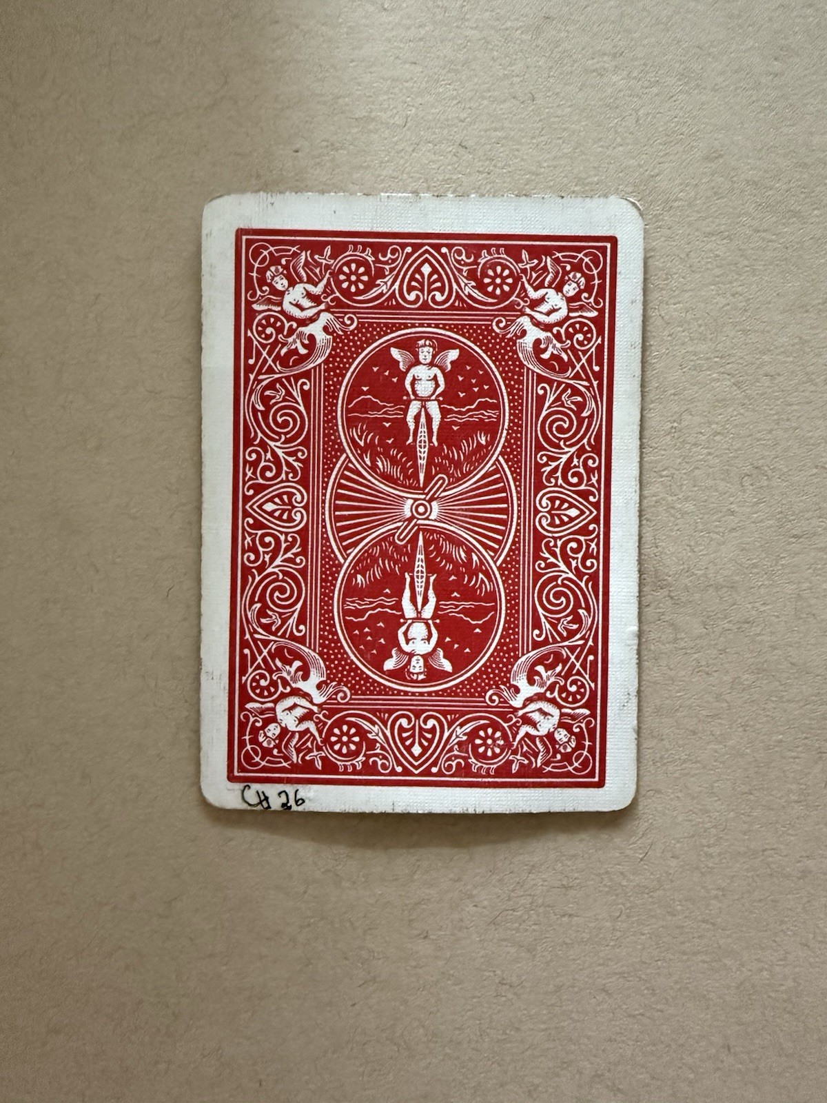 ACEO custom playing card collage, 3 of Diamond “Old Things”