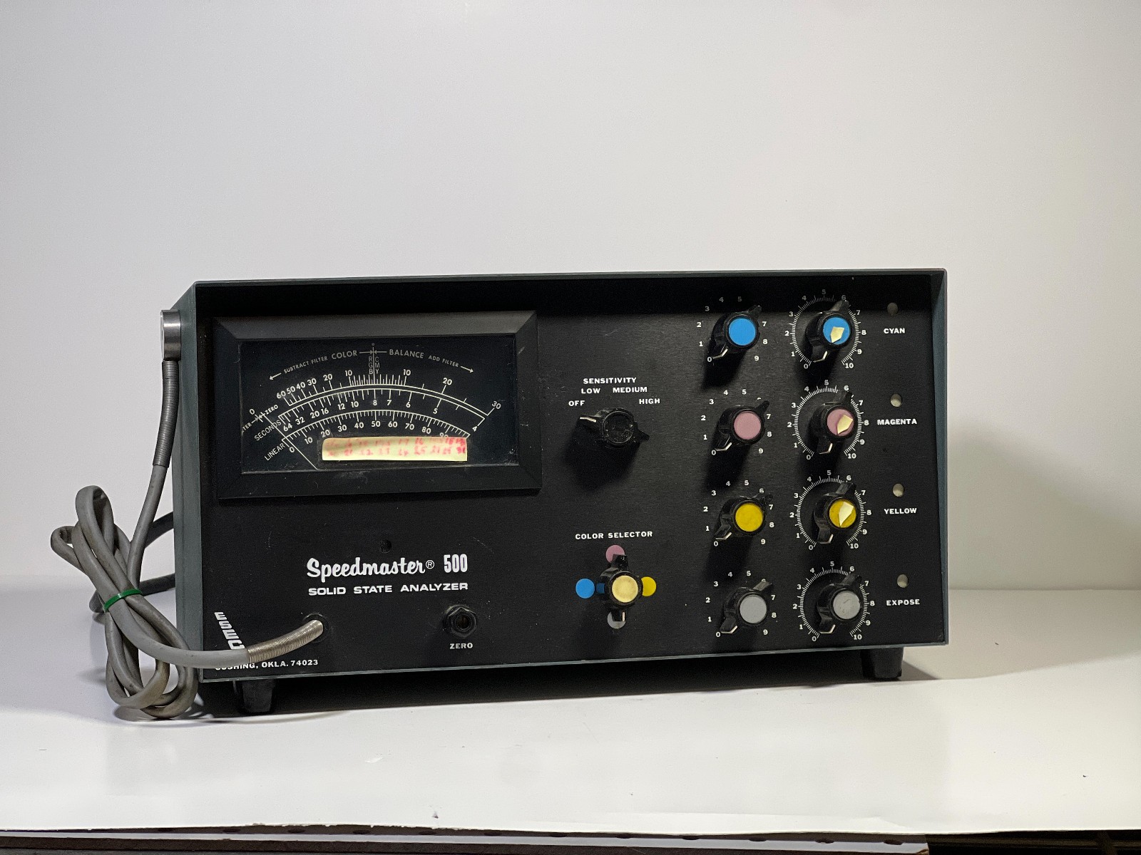 ESECO Speedmaster 500 solid-state color and exposure analyzer