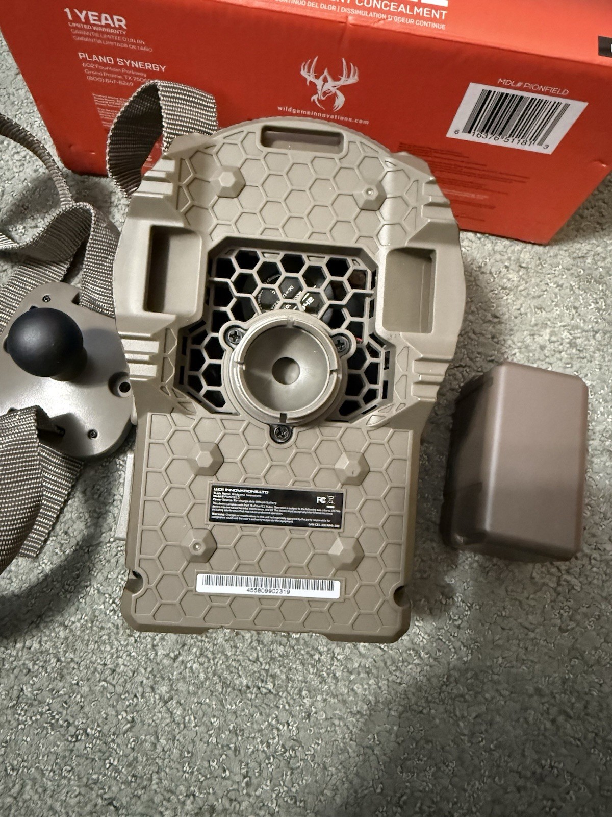 Wildgame Innovations Zero Trace Scent Control Device for Deer, Rechargeable