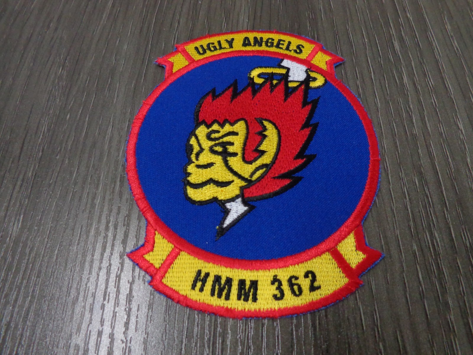 USMC HMM-362 Marine Medium Helicopter Squadron "UGLY ANGELS" Patch COLOR NEW