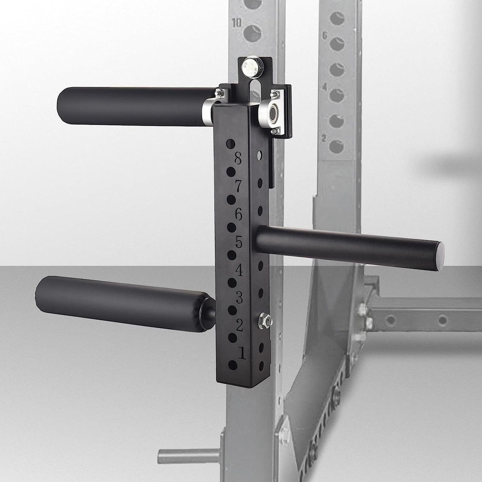 Adjustable Power Rack Mounted Leg Extension Curl Machine for Home Gym Equipmen