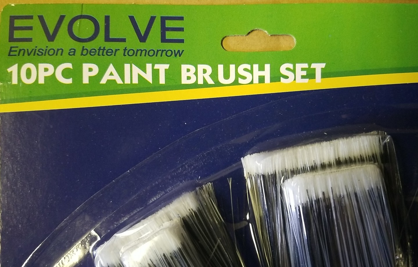 Evolve 10 PC Paint Brush Set Suitable For All Types Of Paint