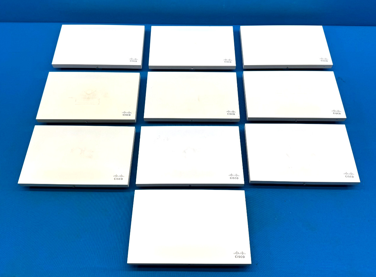 Lot of 10x Cisco Meraki MR34 Replacement Cloud-Managed Access Point *Unclaimed*