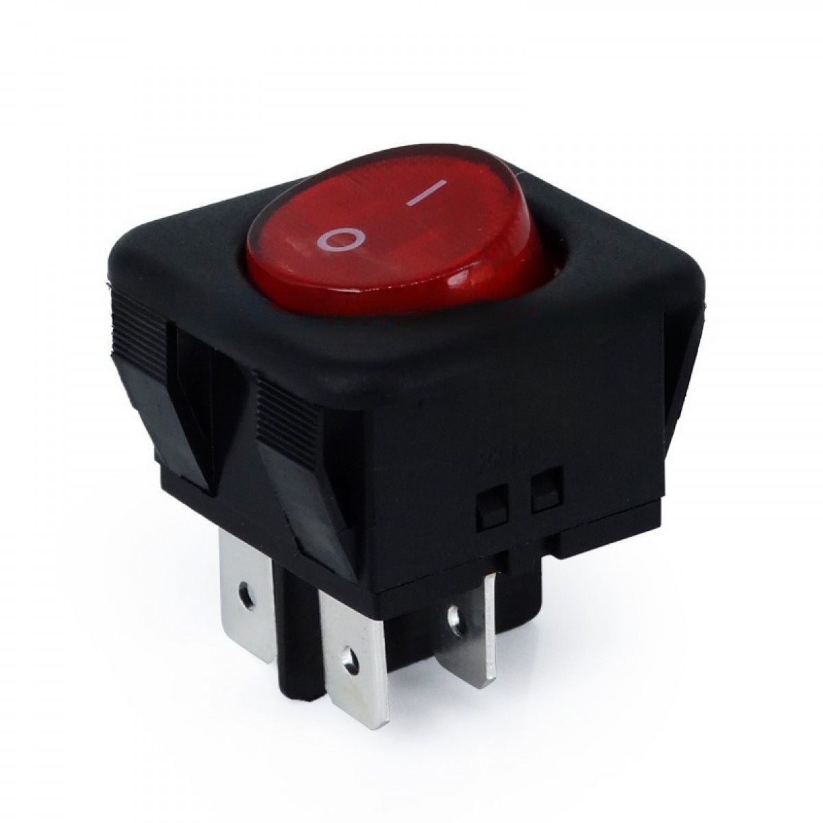 2pcs SOKEN RK1-05 16A/250VAC ON/OFF 4 Pins Rocker Switch With Red Light #VN28 CH