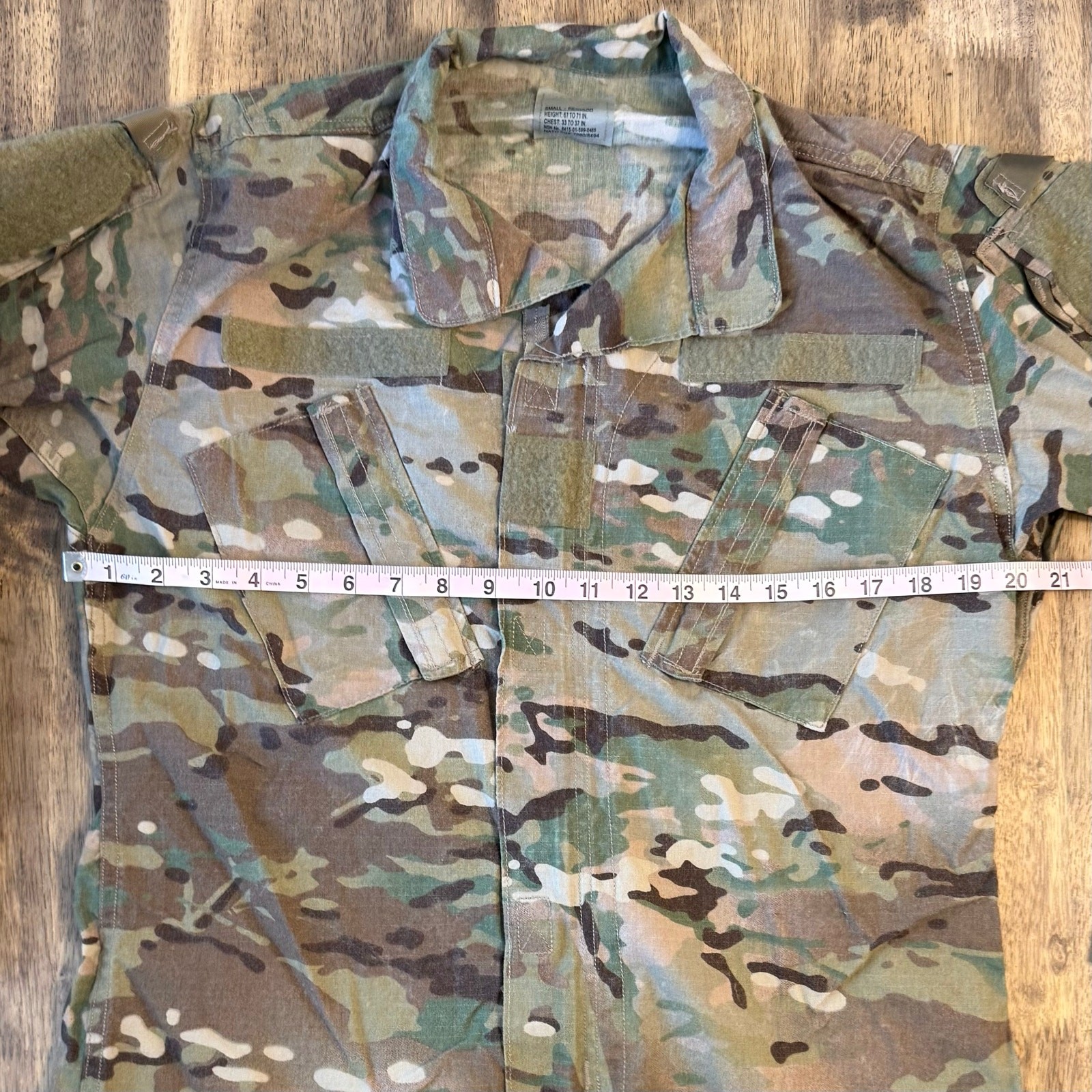 US Army Combat Uniform Coat Flame Resistant Operational Camouflage Small-Regular