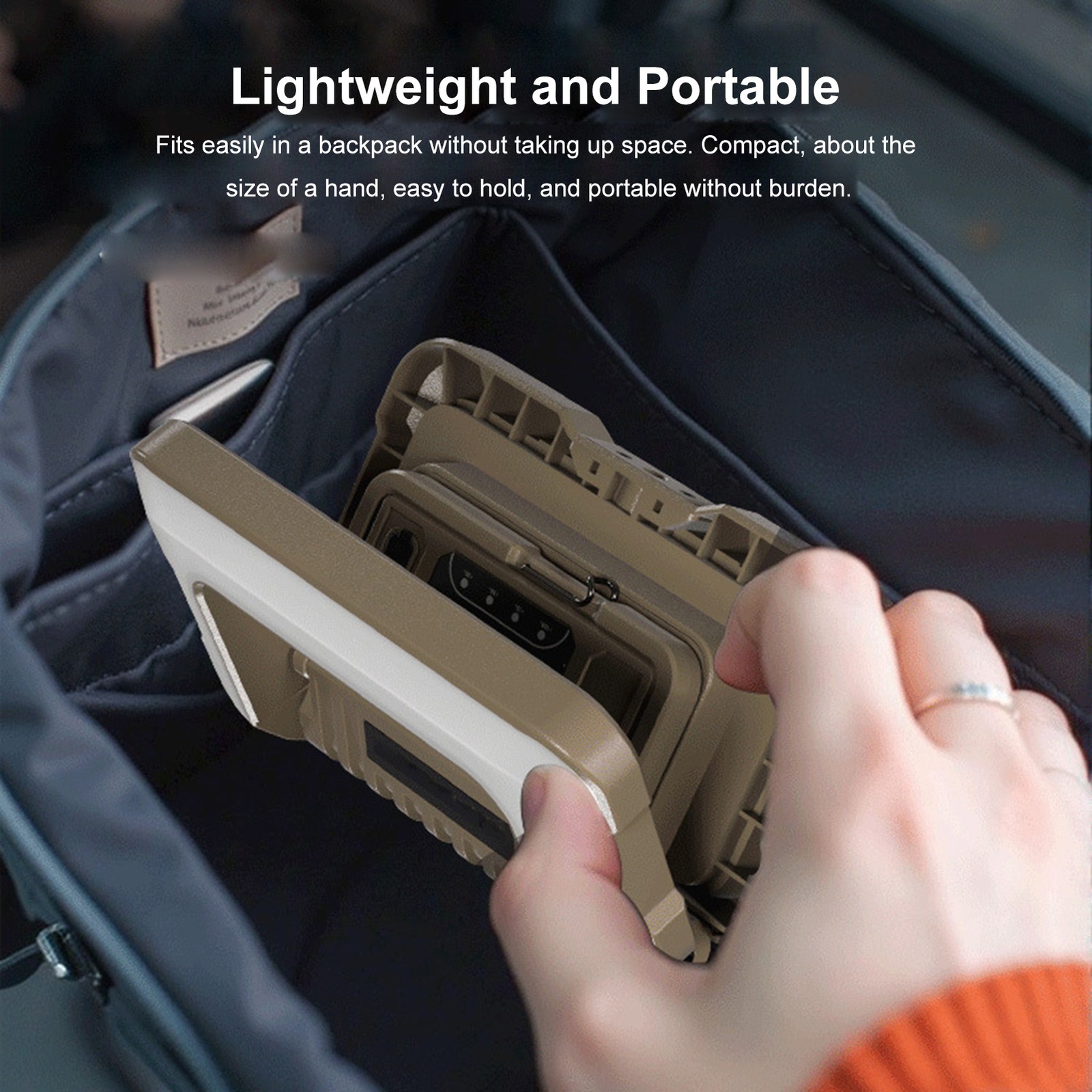 4800mAh LED Work Light Foldable Work Light Lamp Rechargeable Camping Emergency