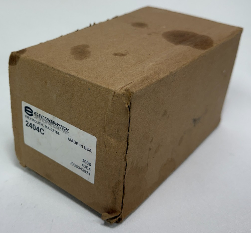 Electroswitch 2404C Rotary Voltmeter Selector Switch 4 Position 600VAC