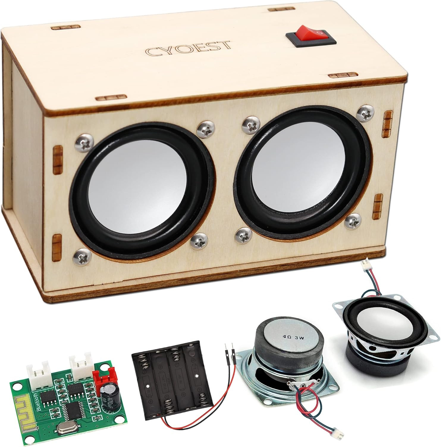 STEM Projects for Kids & Adults Build Your Own Bluetooth Speaker - Science Exper