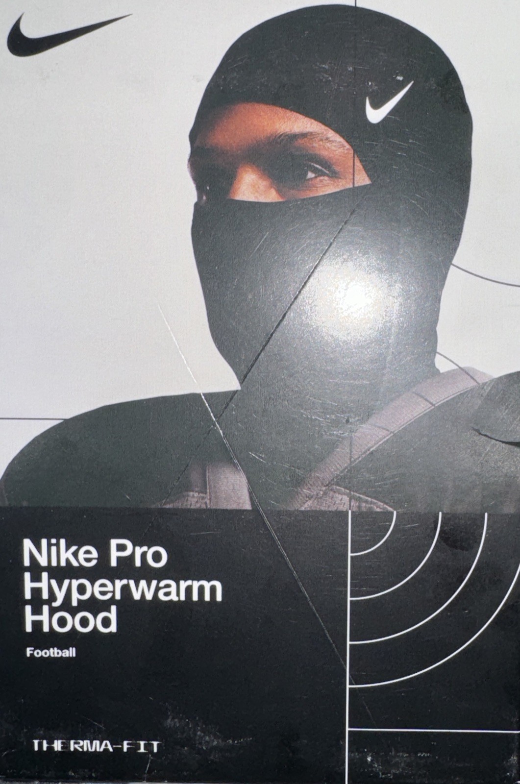NIKE Pro Hyperwarm Hood in Black - One Size