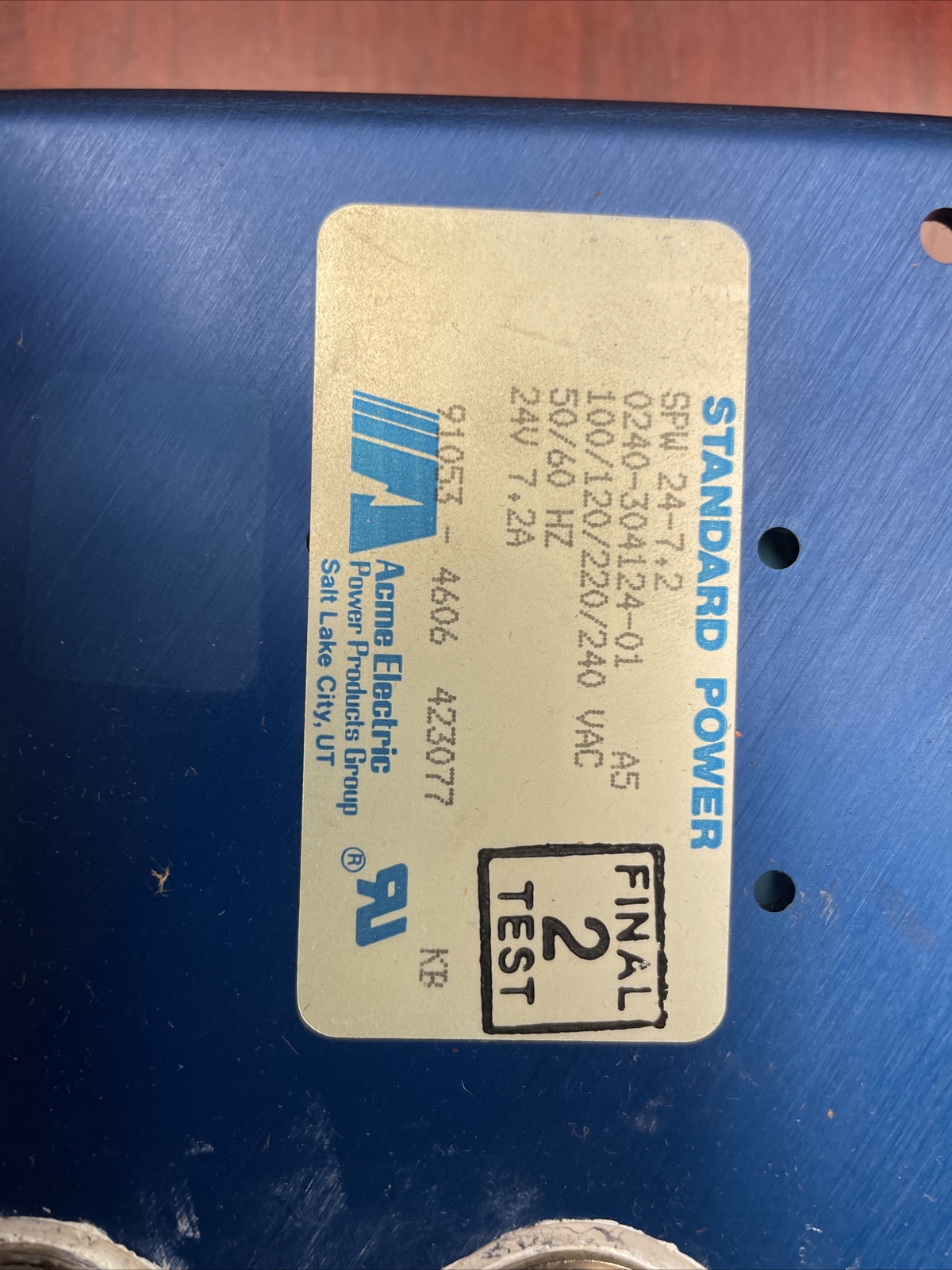 Standard Power SPW24-7.2 Power Supply
