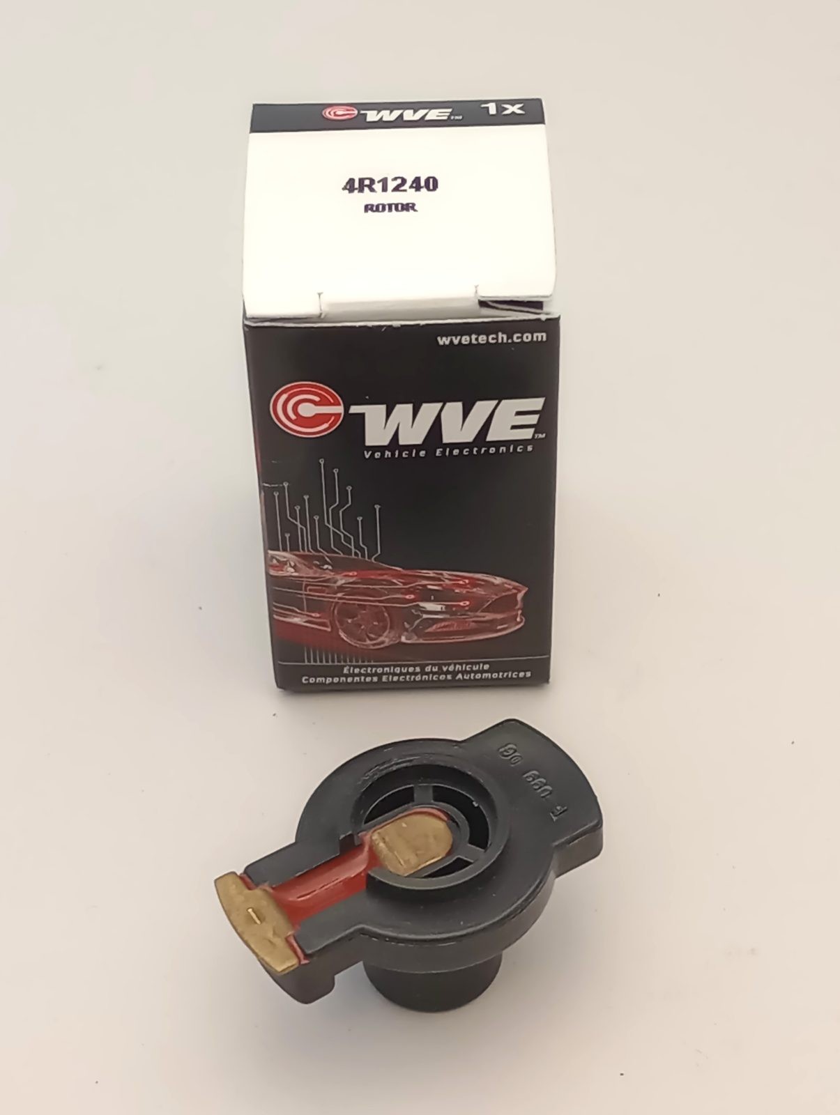 WVE 4R1240 Ignition Distributor Rotor BG371 026905225K 1738005