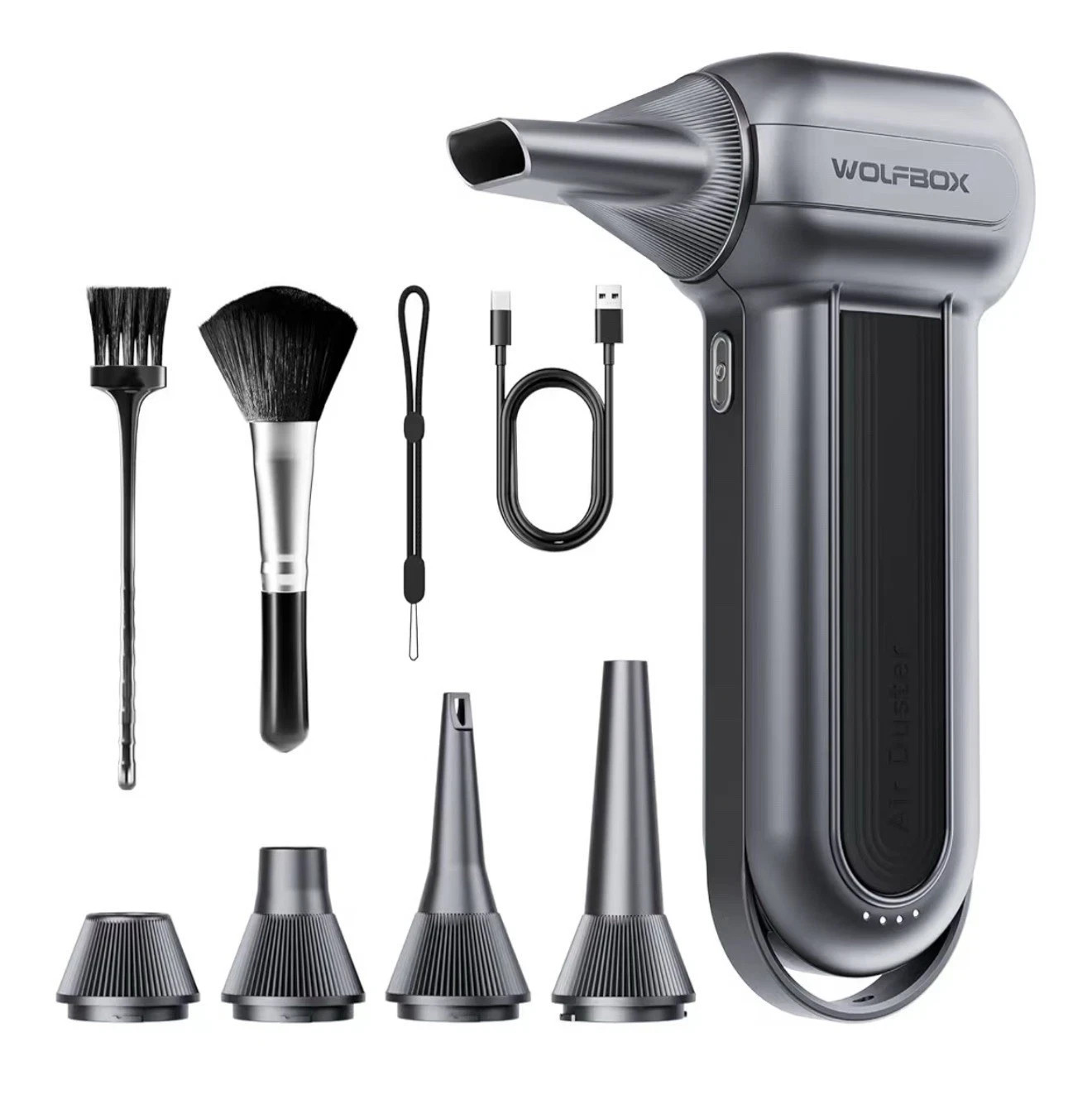 WOLFBOX MegaFlow100 Handheld USB Fan Turbofan MF100 Air Duster Cleaner 150000RPM