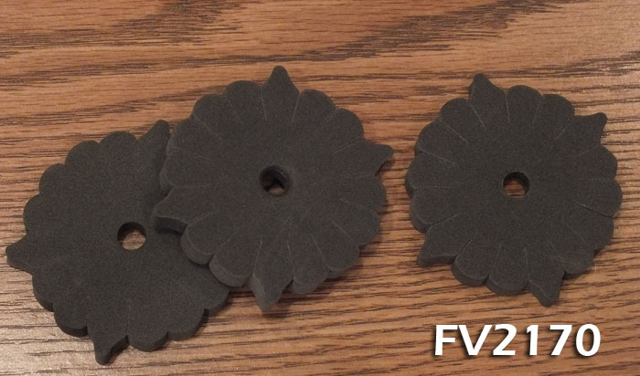 Foam Fly Drying Wheels Fits 3/8" Shaft  Includes 3 Racks - FV2170