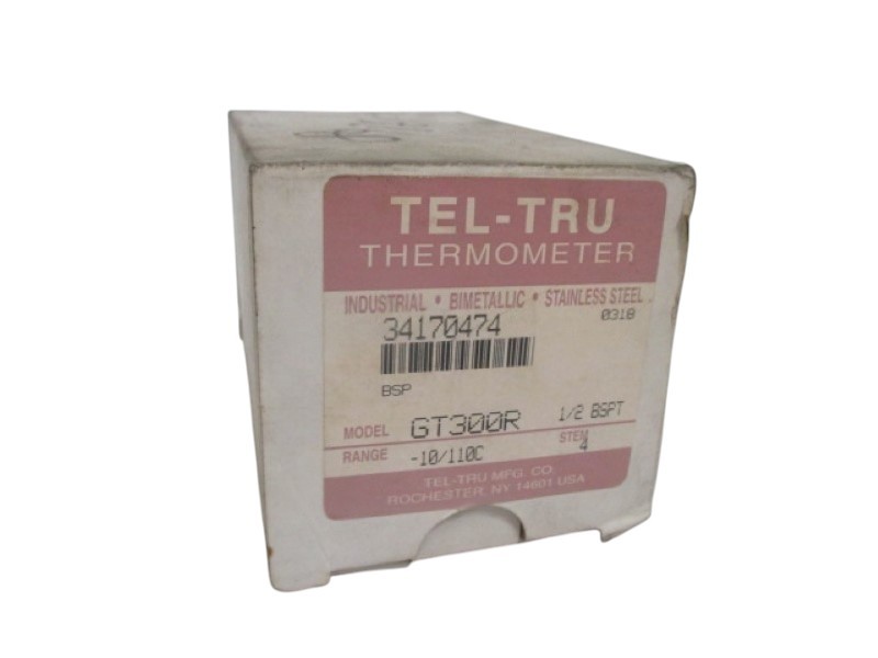 TEL-TRU GT300R 4" STEM THERMOMETER -10/110C NSMP