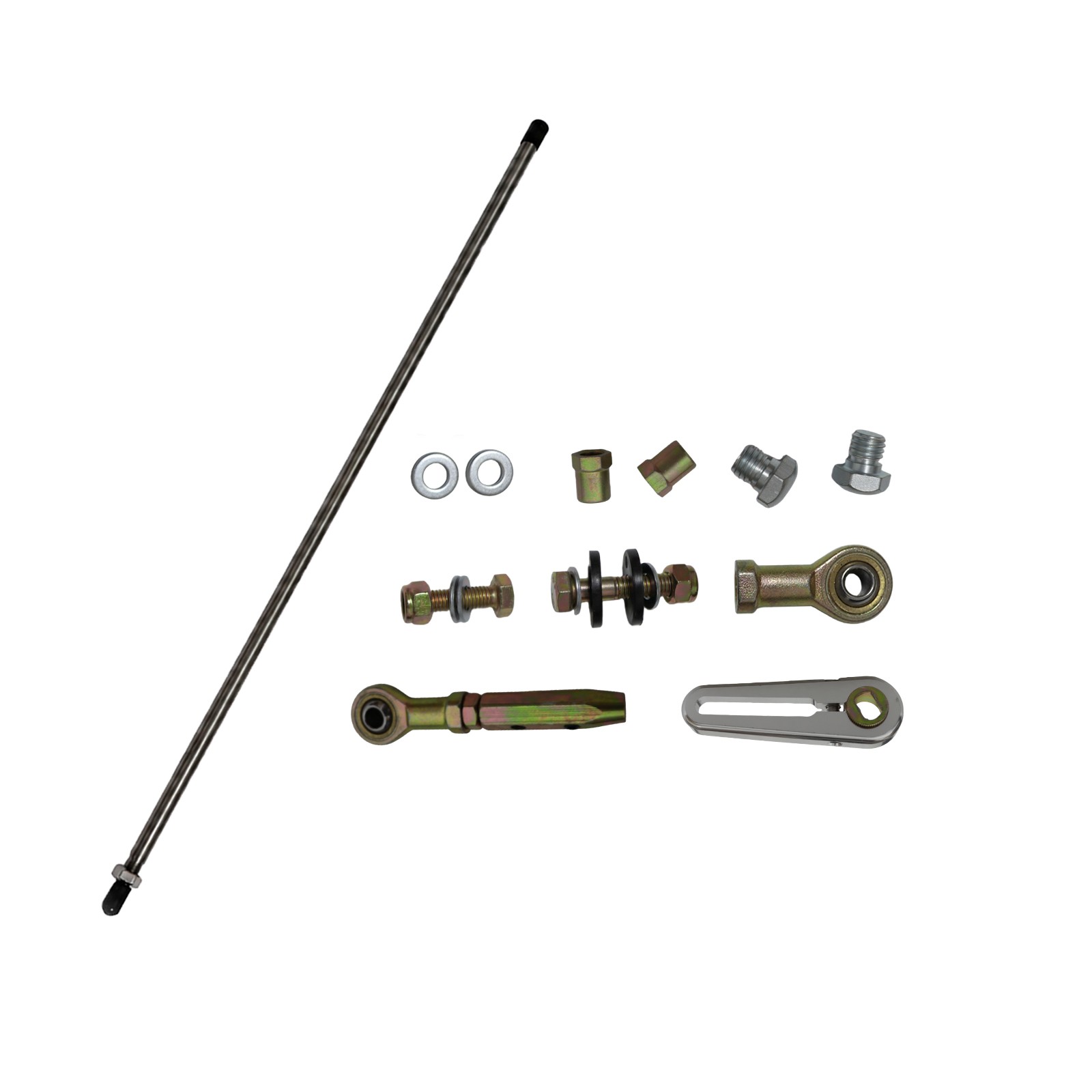 For 350 400 700R4 GM Transmissions Adjustable Column Shift Linkage Kit 21"