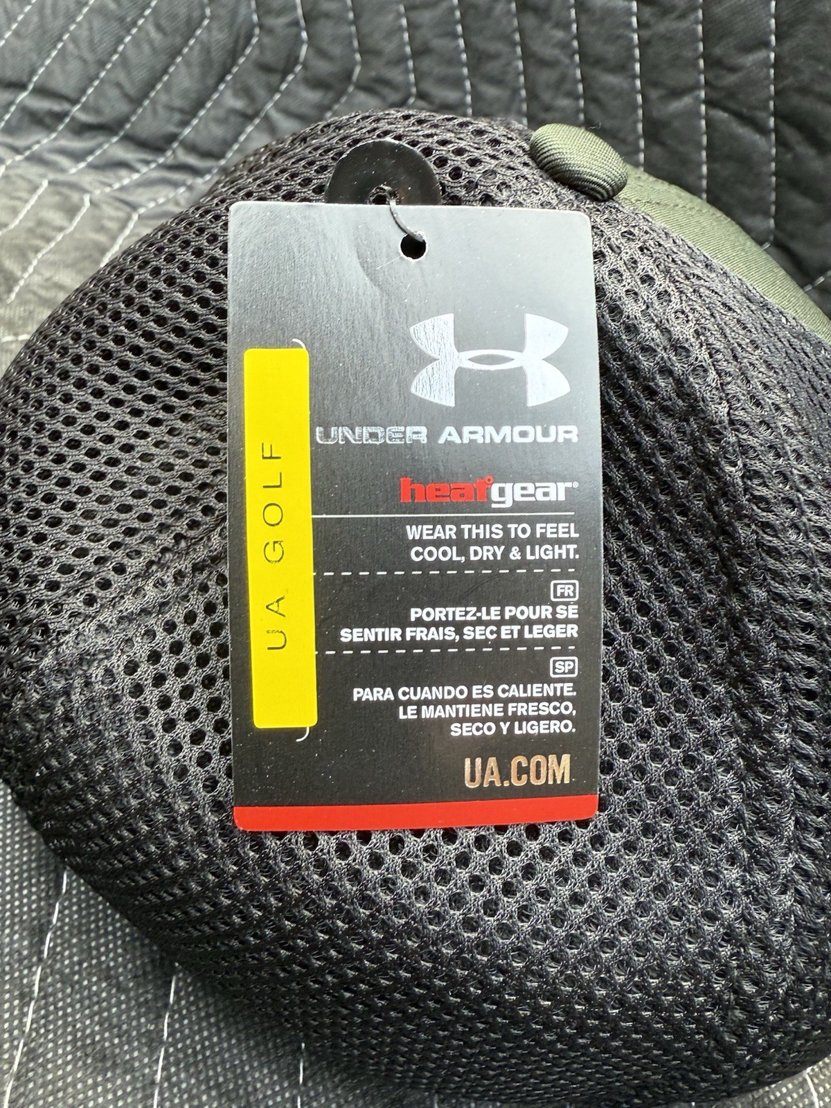 UNDER ARMOUR Golf Men's Stretch Cap HeatGear - BRAND NEW w/tags (L/XL) Great Fit