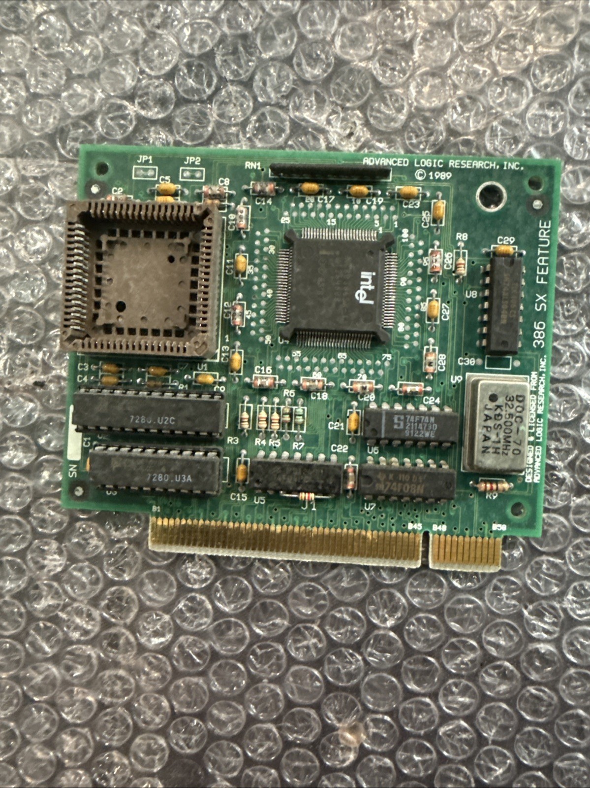 ALR Advanced Logic 1989 16MHZ SX386 Feature Module 12207280 Rev B/D Vintage