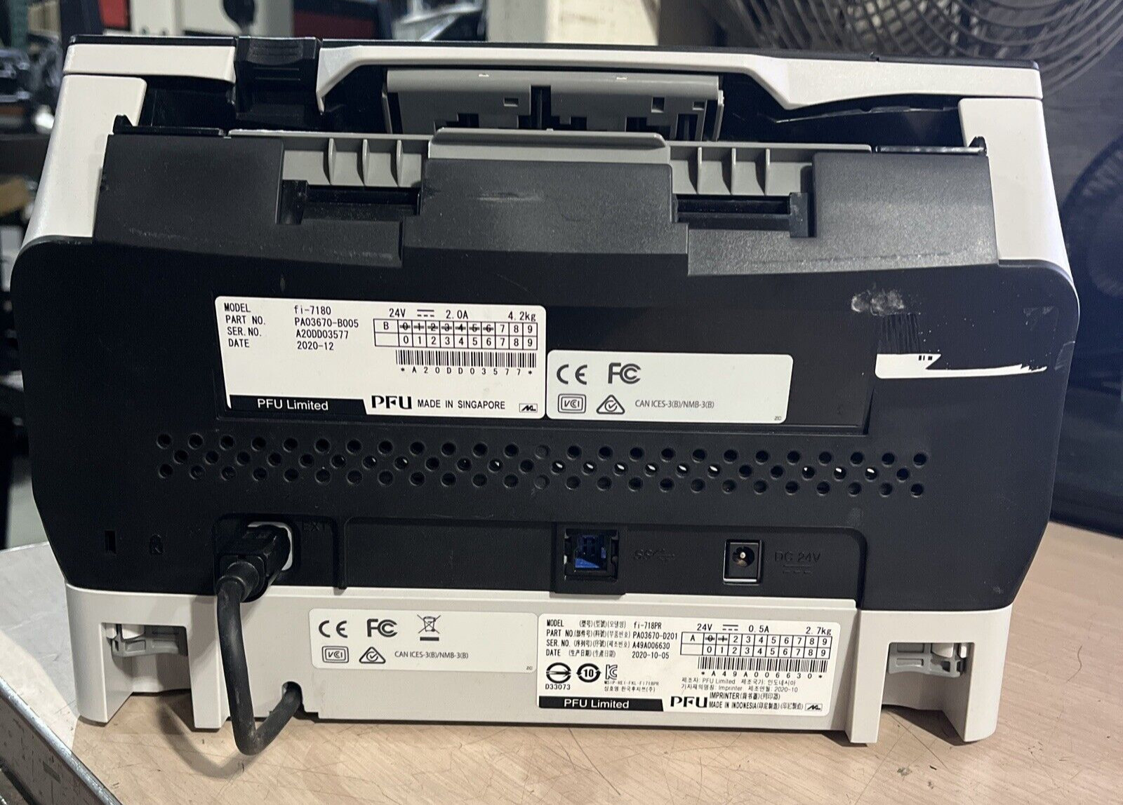 FUJITSU FI-718PR PRINTER