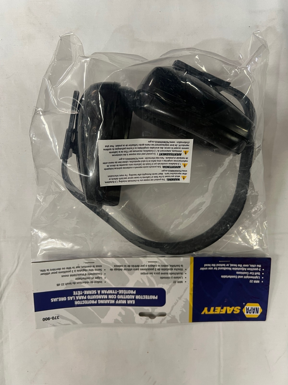 Safety Hearing Protection Ear Muffs 370-900