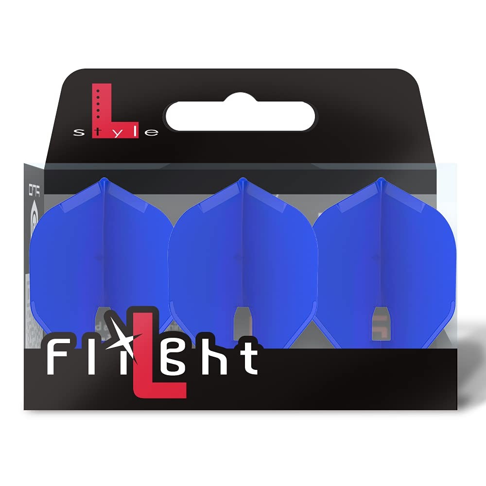 L-style L1 Standard Dart Flights – PRO – Blue – 2 Sets (6 Flights)
