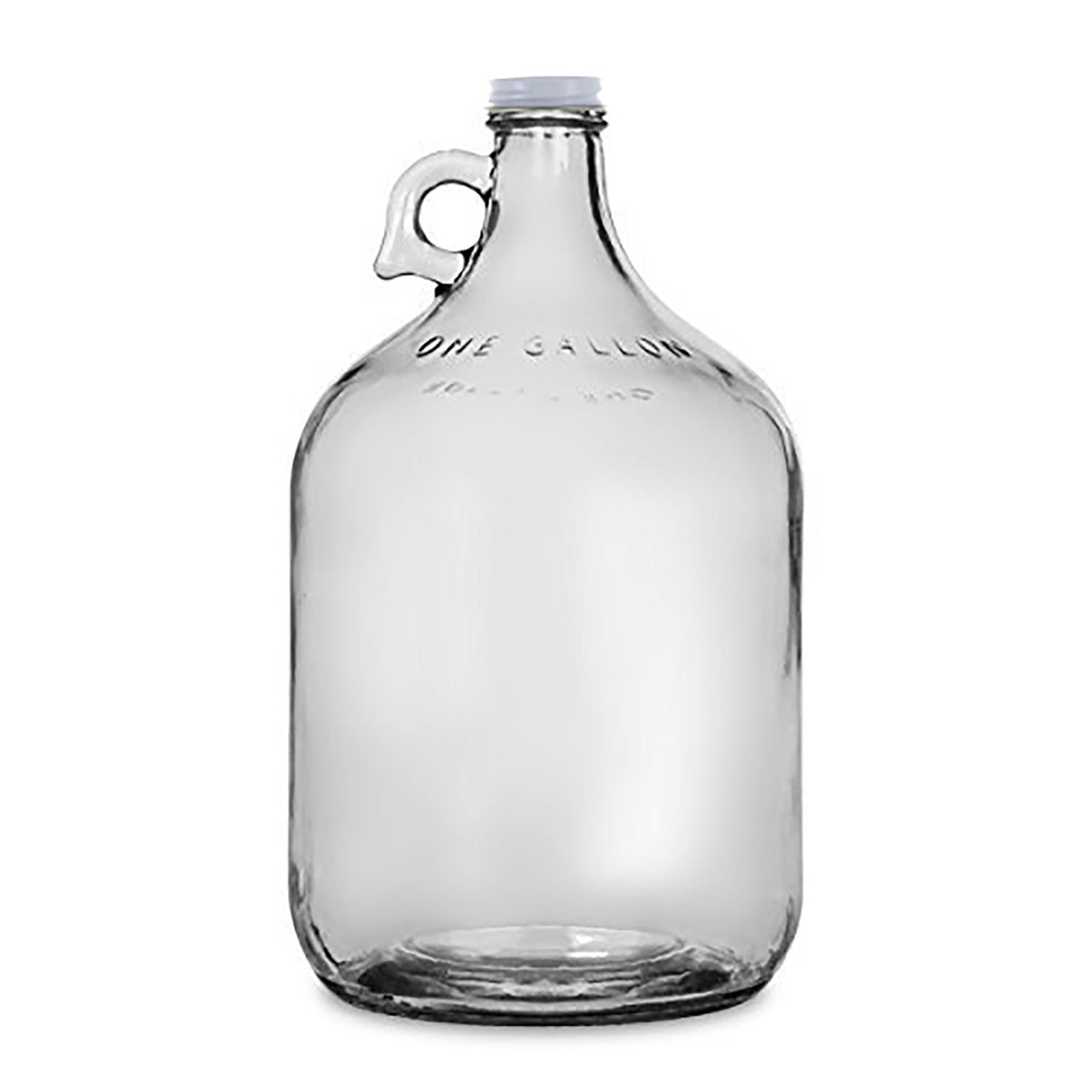 Home Brew Ohio One Gallon Glass Jug with 38mm Metal Cap